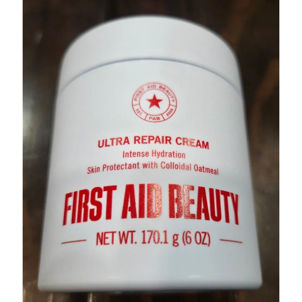 First Aid Beauty Ultra Repair Cream Intense Hydration 6oz Jar Sensitive Skin‎